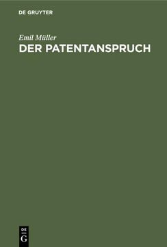 portada Der Patentanspruch (in German)