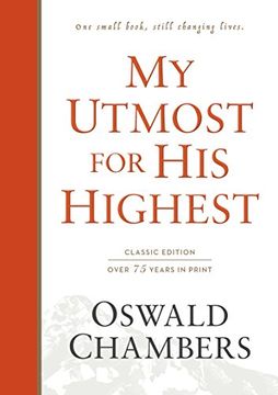 portada My Utmost for His Highest: Classic Language Hardcover (en Inglés)