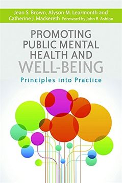 portada Promoting Public Mental Health and Well-Being: Principles Into Practice (en Inglés)