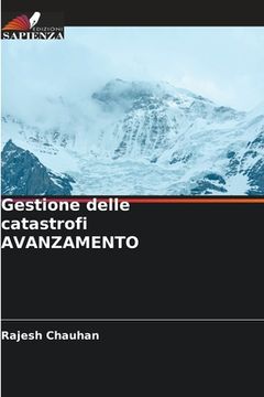 portada Gestione delle catastrofi AVANZAMENTO (in Italian)