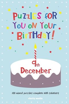 portada Puzzles for you on your Birthday - 9th December (en Inglés)