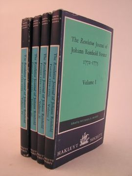 portada The Resolution Journal of Johann Reinhold Forster, 1772-1775: Volume i: 1-4 (Hakluyt Society, Second Series) (en Inglés)