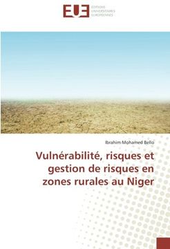 portada Vulnérabilité, risques et gestion de risques en zones rurales au Niger (French Edition)