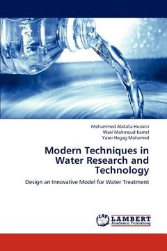 portada modern techniques in water research and technology