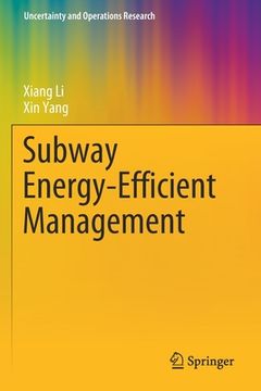 portada Subway Energy-Efficient Management (en Inglés)