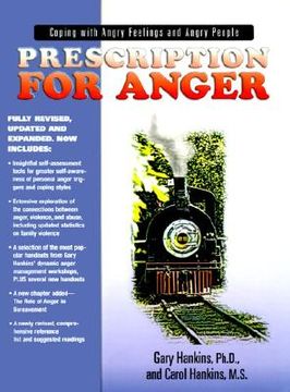 portada prescription for anger: coping with angry feelings and angry people (en Inglés)