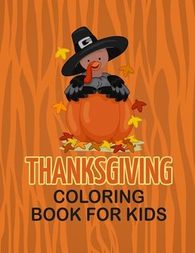 portada Thanksgiving Coloring Book for Kids (en Inglés)