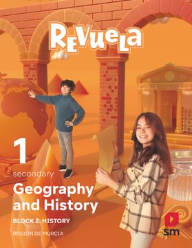 portada Geography and History. 1 Secondary. Revuela. Región de Murcia (en Inglés)