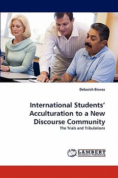 portada international students' acculturation to a new discourse community (en Inglés)