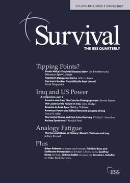 portada Survival 49.1: Survival 49.1, Spring 2007 (in English)