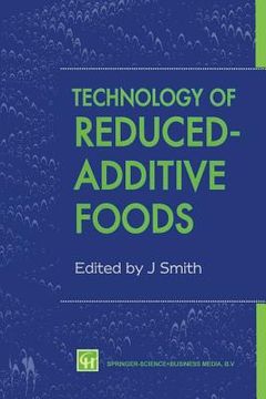 portada Technology of Reduced-Additive Foods (en Inglés)