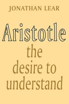 portada Aristotle: The Desire to Understand (en Inglés)