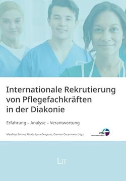 portada Internationale Rekrutierung von Pflegefachkr? Ften in der Diakonie (en Alemán)