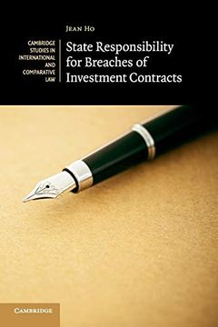 portada State Responsibility for Breaches of Investment Contracts (Cambridge Studies in International and Comparative Law) (en Inglés)