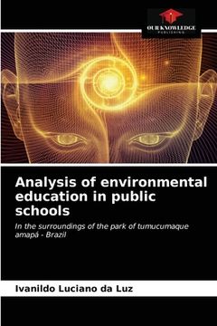 portada Analysis of environmental education in public schools (en Inglés)