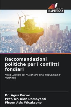 portada Raccomandazioni politiche per i conflitti fondiari (en Italiano)
