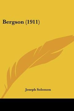 portada bergson (1911) (en Inglés)