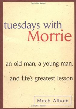 portada Tuesdays With Morrie (en Inglés)