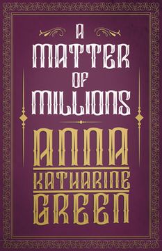 portada A Matter of Millions (en Inglés)