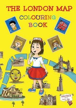 portada The London Map Colouring Book (Beatrice and the London Bus) (in English)