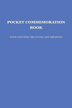 portada Pocket Commemoration Book (en Inglés)