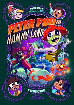 portada Peter pan in Mummy Land: A Graphic Novel (in English)
