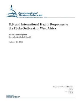 portada U.S. and International Health Responses to the Ebola Outbreak in West Africa (in English)