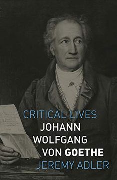 portada Johann Wolfgang Von Goethe (en Inglés)