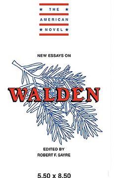 portada New Essays on Walden Paperback (The American Novel) (in English)