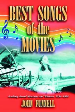 portada best songs of the movies: academy award nominees and winners, 1934-1958 (in English)