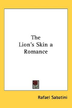 portada the lion's skin a romance (in English)
