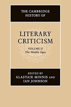 portada The Cambridge History of Literary Criticism: Volume 2, the Middle Ages 