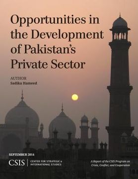 portada Opportunities in the Development of Pakistan's Private Sector (en Inglés)
