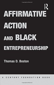 portada Affirmative Action and Black Entrepreneurship