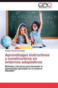 portada aprendizajes instructivos y constructivos en entornos adaptativos (en Inglés)