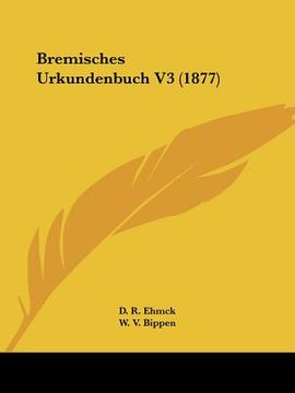 portada Bremisches Urkundenbuch V3 (1877) (in German)