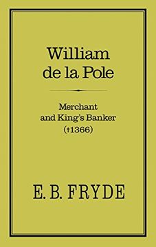 portada william de la pole: merchant and king's banker (in English)
