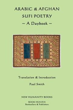 portada Arabic & Afghan Sufi Poetry: A Daybook