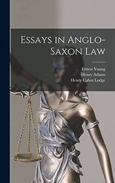 portada Essays in Anglo-Saxon law (in English)