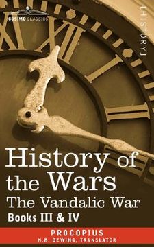 portada history of the wars: books 3-4 (vandalic war) (en Inglés)