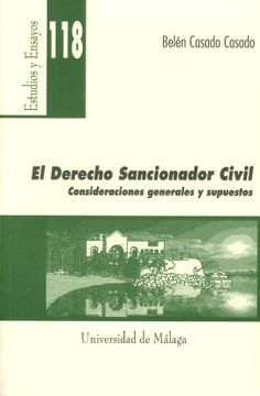 portada El Derecho Sancionador Civil: Consideraciones Generales y Supuestos