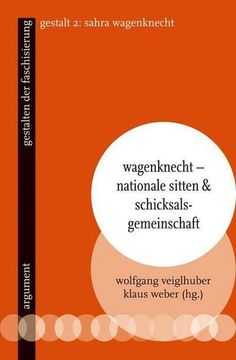 portada Wagenknecht - Nationale Sitten und Schicksalsgemeinschaft (en Alemán)