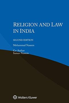 portada Religion and law in India (en Inglés)