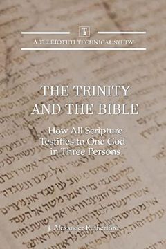 portada The Trinity and the Bible: How all Scripture Testifies to one god in Three Persons (Teleioteti Technical Studies) (en Inglés)