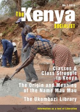 portada The Kenya Socialist Vol. 1: No.1 2019 