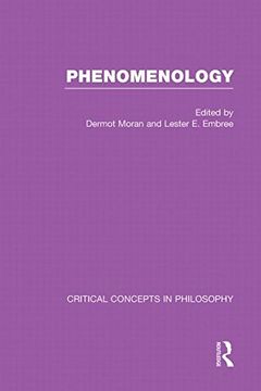 portada Phenomenology: Critical Concepts in Philosophy (en Inglés)