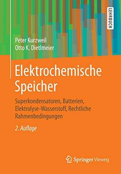 portada Elektrochemische Speicher: Superkondensatoren, Batterien, Elektrolyse-Wasserstoff, Rechtliche Rahmenbedingungen (en Alemán)