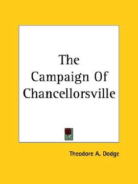 portada the campaign of chancellorsville