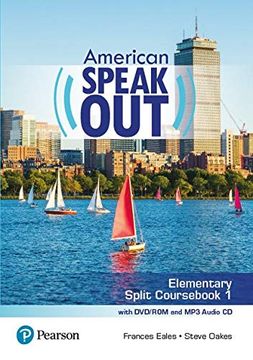 portada American Speakout Elementary Split 1 Cours With Dvd-Rom and mp3 Audio cd (in English)