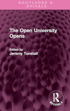 portada The Open University Opens (Routledge Revivals) (in English)
